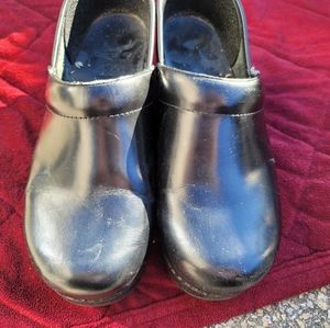 Dansko's black leather